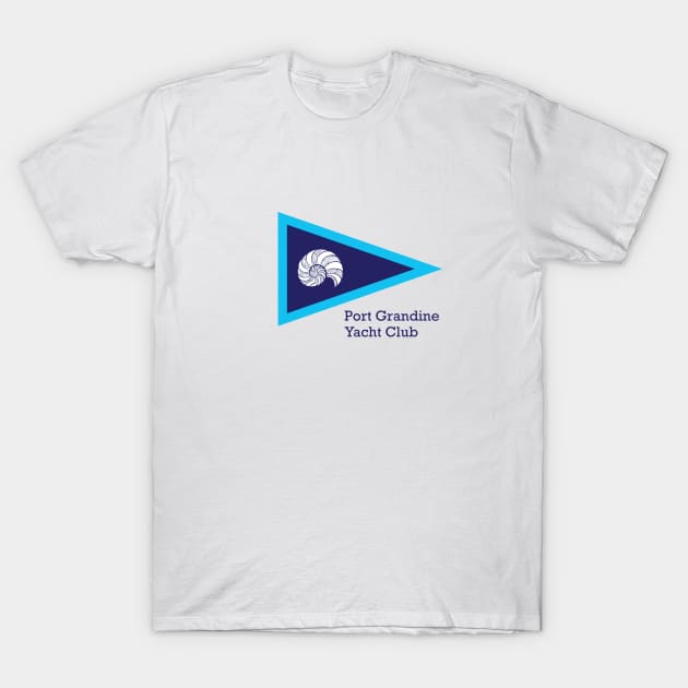 Port Grandine Yacht Club T-Shirt by checkman